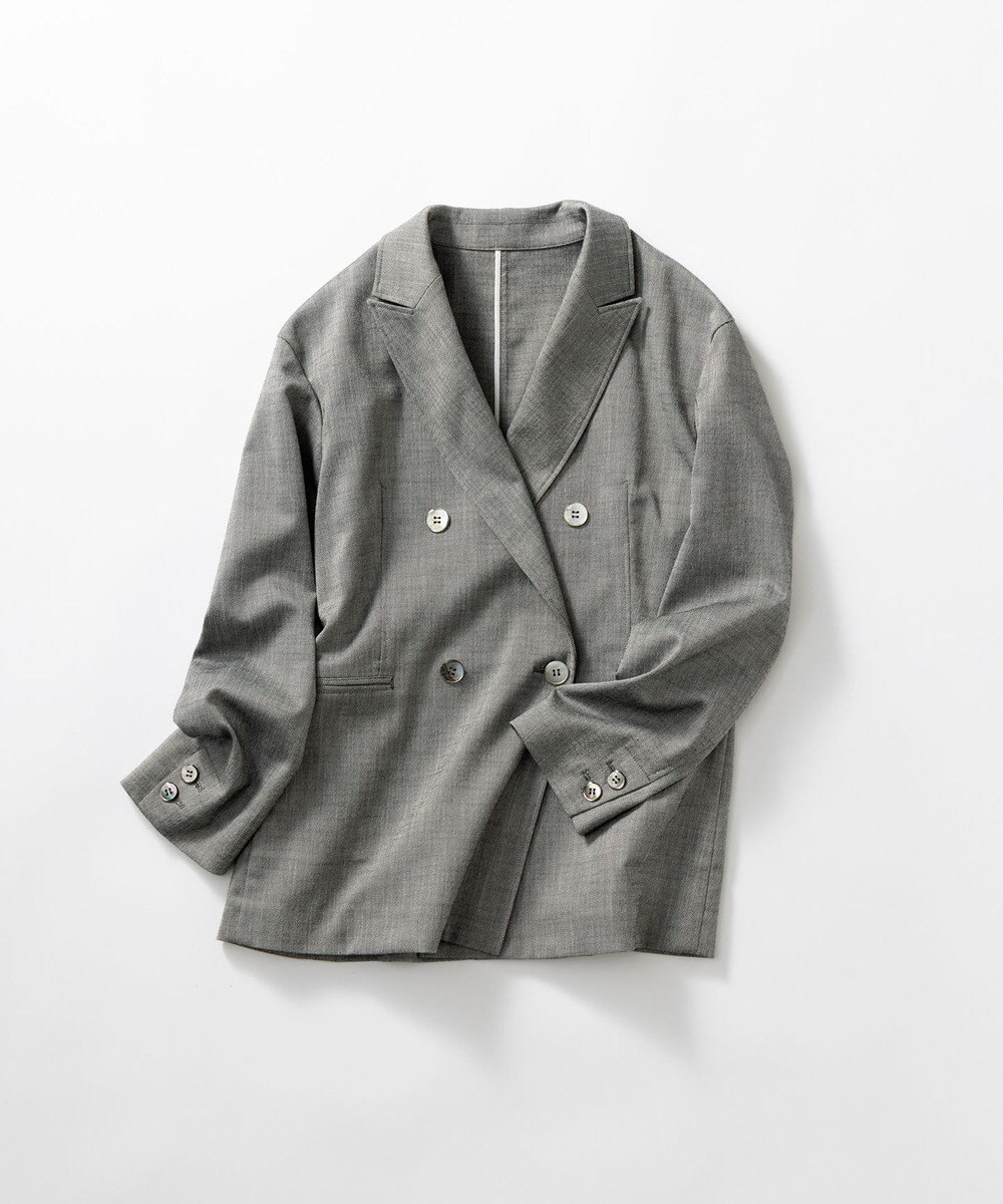 23区 S 【セットアップ対応】スラブツイードストレッチ ジャケット 