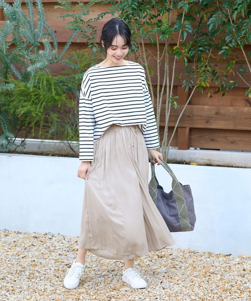 ANY オーガビッツ ボーダーカットソー 