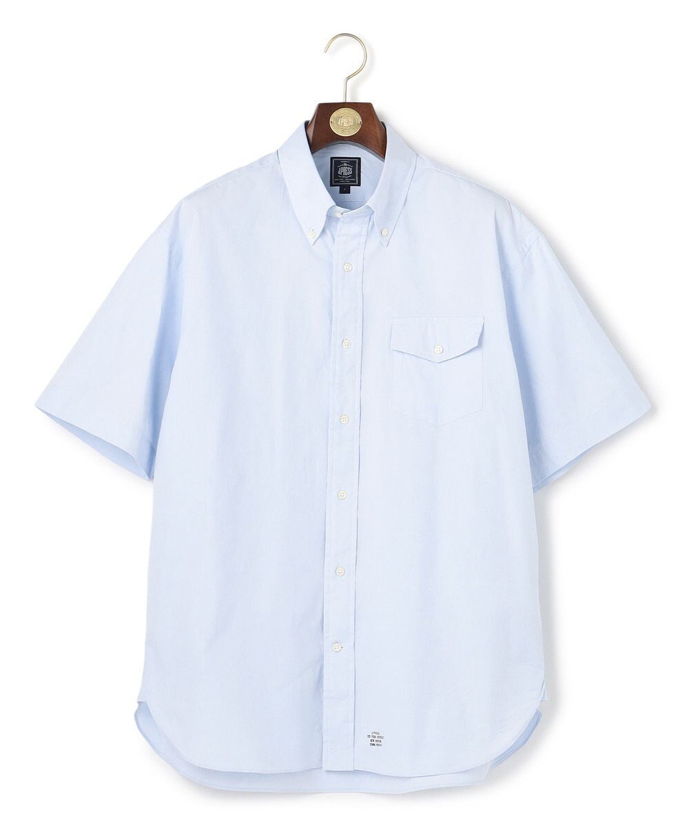 J.PRESS MEN 【J.PRESS ORIGINALS】【UNISEX】Oxford Half Sleeve Shirt / B.D. / Baggy-Fit 