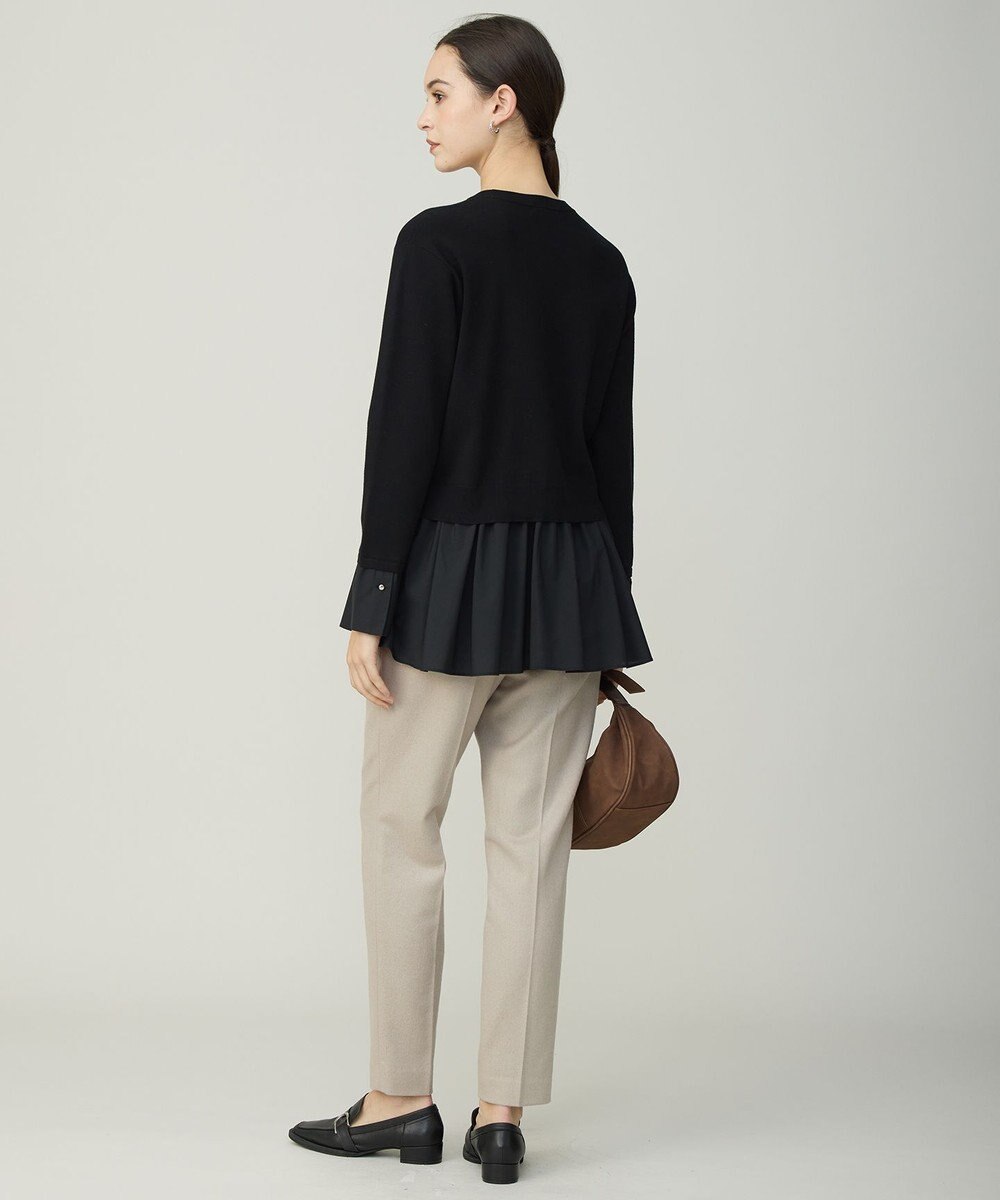 ICB L ウォッシャブルライトウール スティックパンツ 