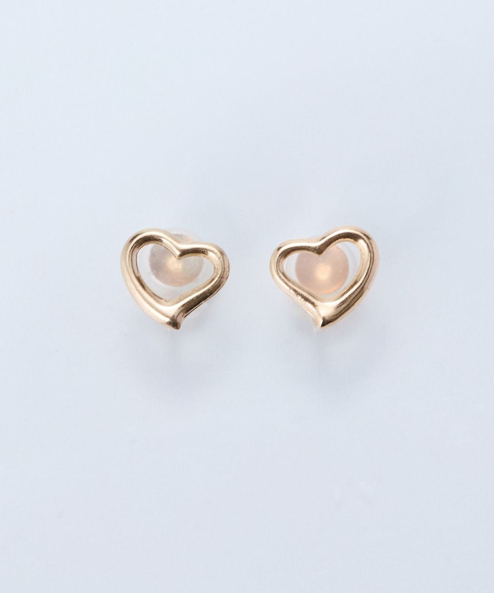 Phoebe 【K10】オープンハートイヤリング 