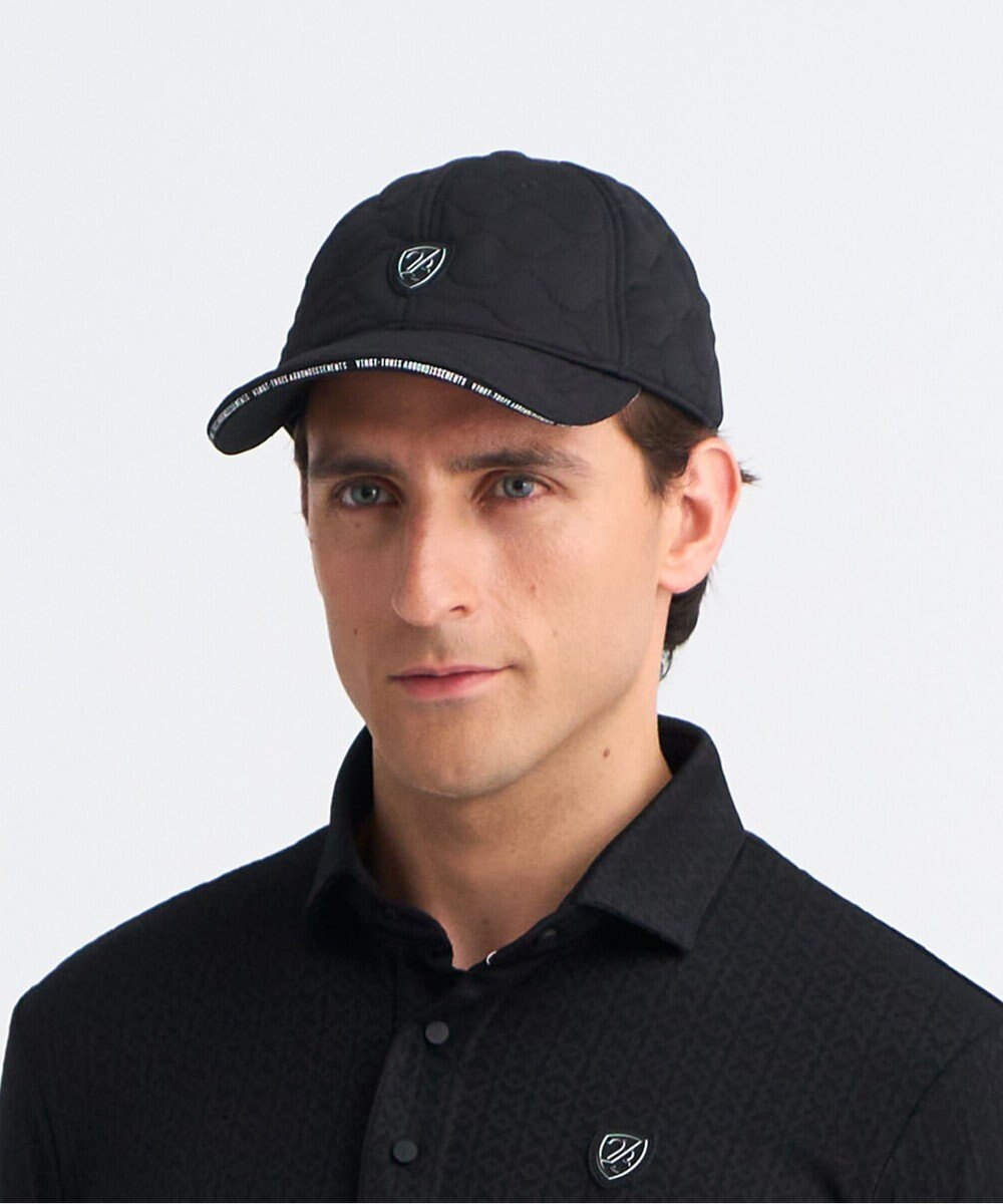 23区GOLF 【UNISEX】ウェーブキルトキャップ 