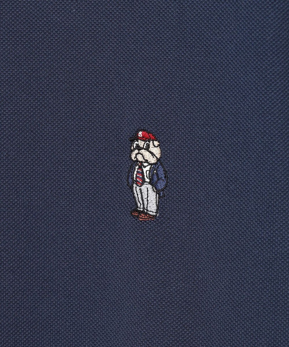 J.PRESS MEN 新デザイン【BULLDOG BOY】カノコレジメン クルーネック Tシャツ 