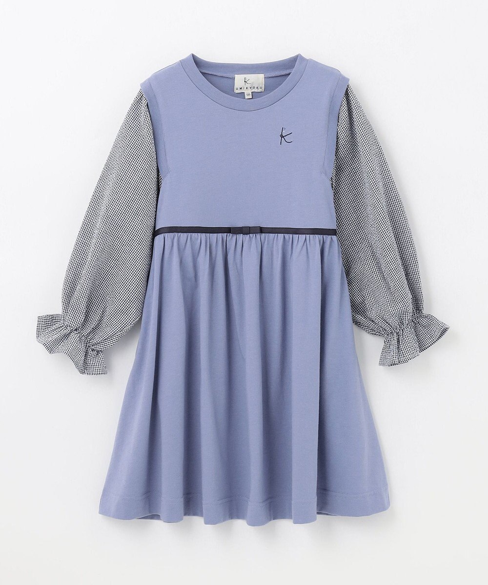 組曲 KIDS 【150-160cm】シェイプドカット ワンピース 
