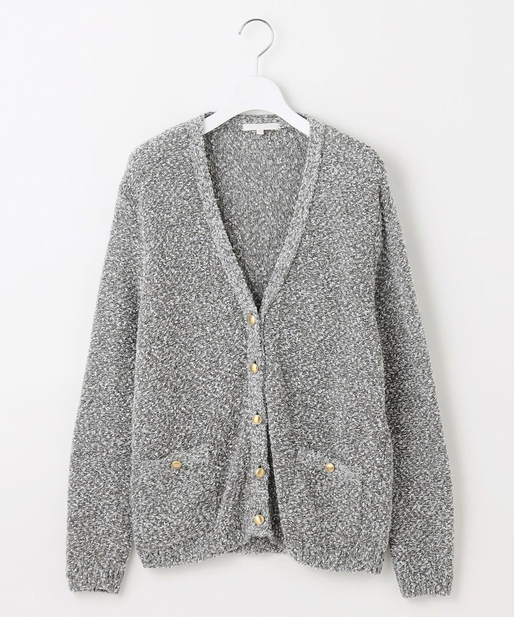 自由区 S 【カタログ掲載】ラメファンシーツイード カーディガン 