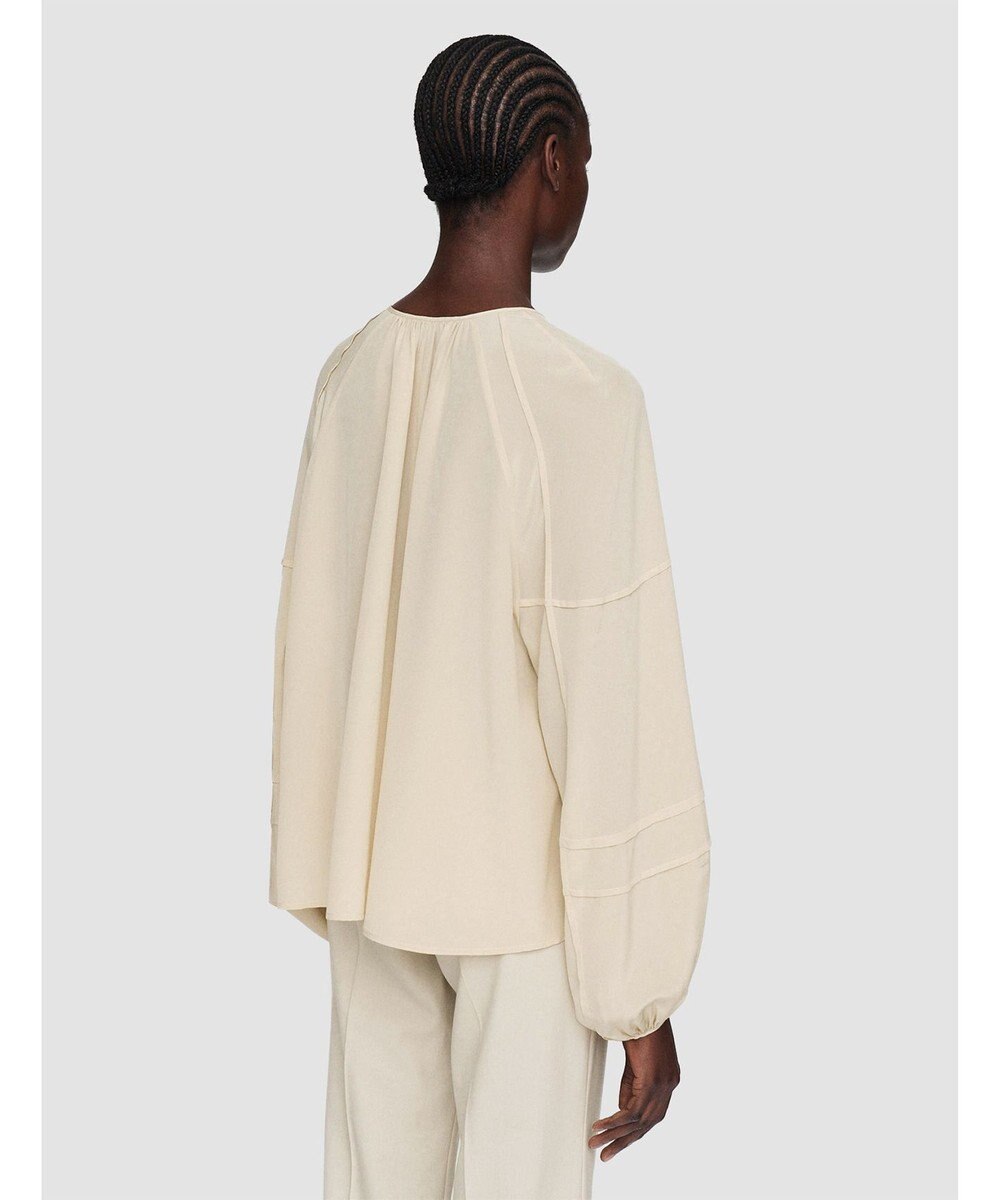 JOSEPH クレープ  ド  ソワ　リラックスフィットブラウス 