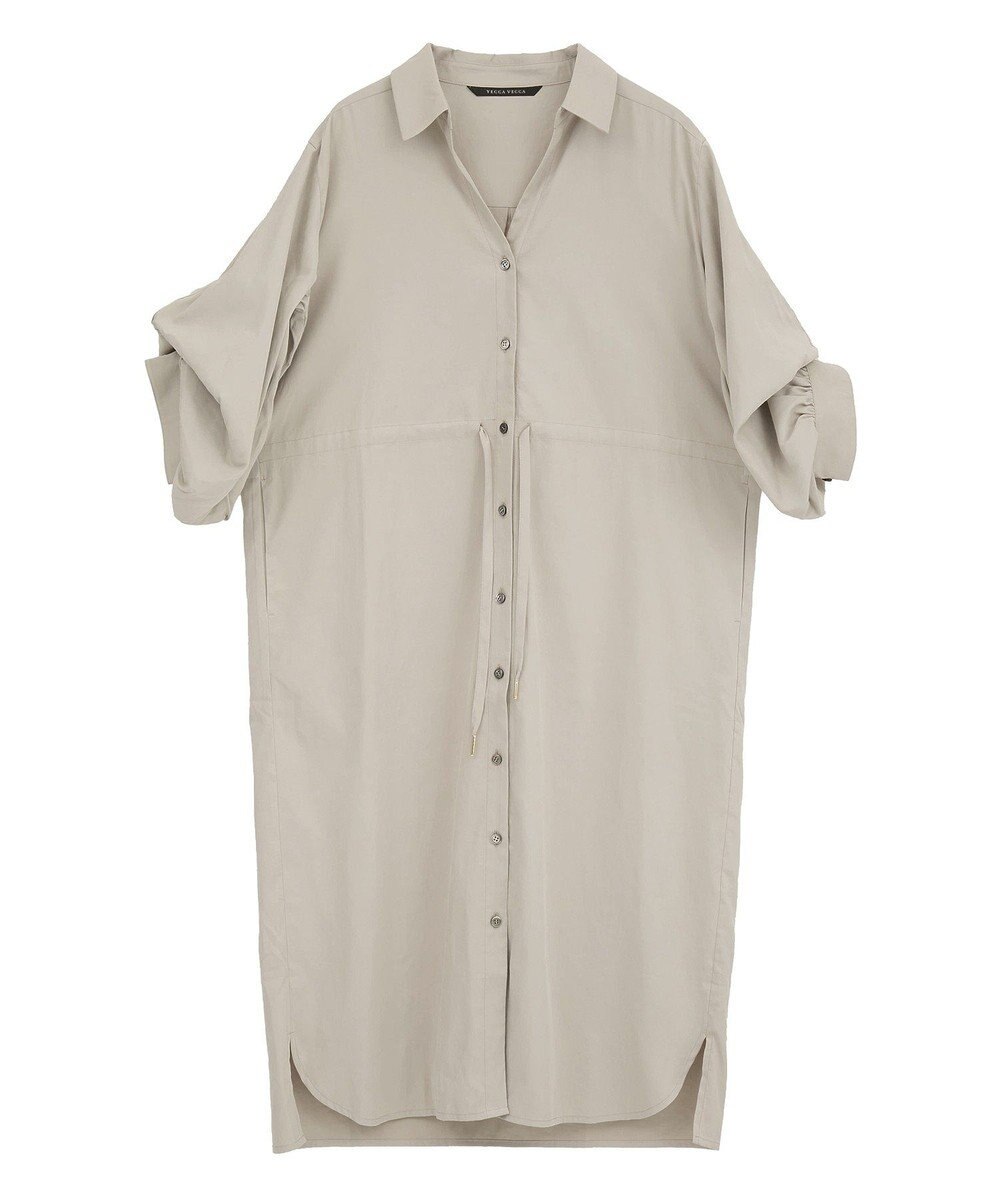 YECCA VECCA 【UVカット】2way袖バルーンワンピース 