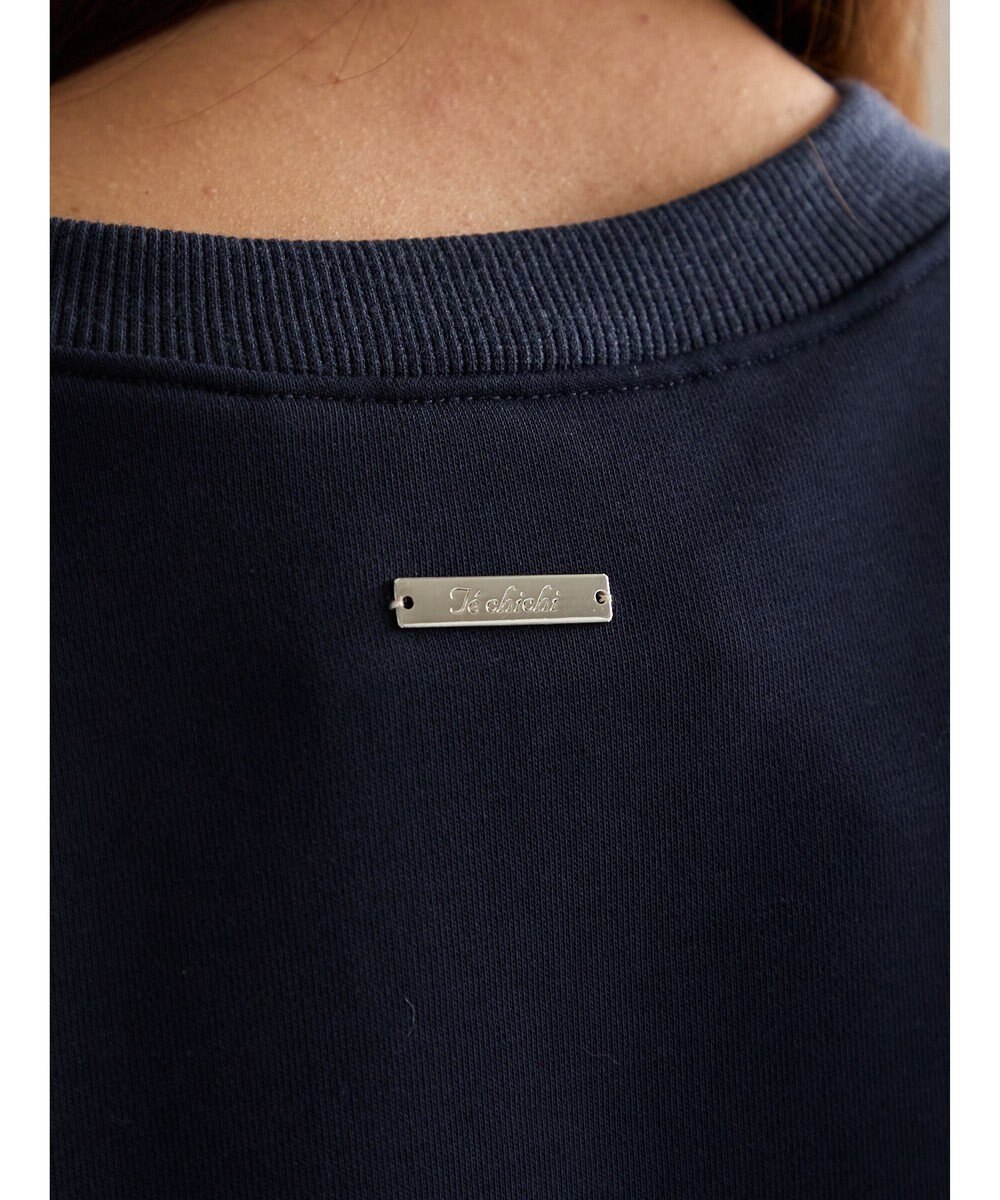 Te chichi プレート付き裏毛PO 