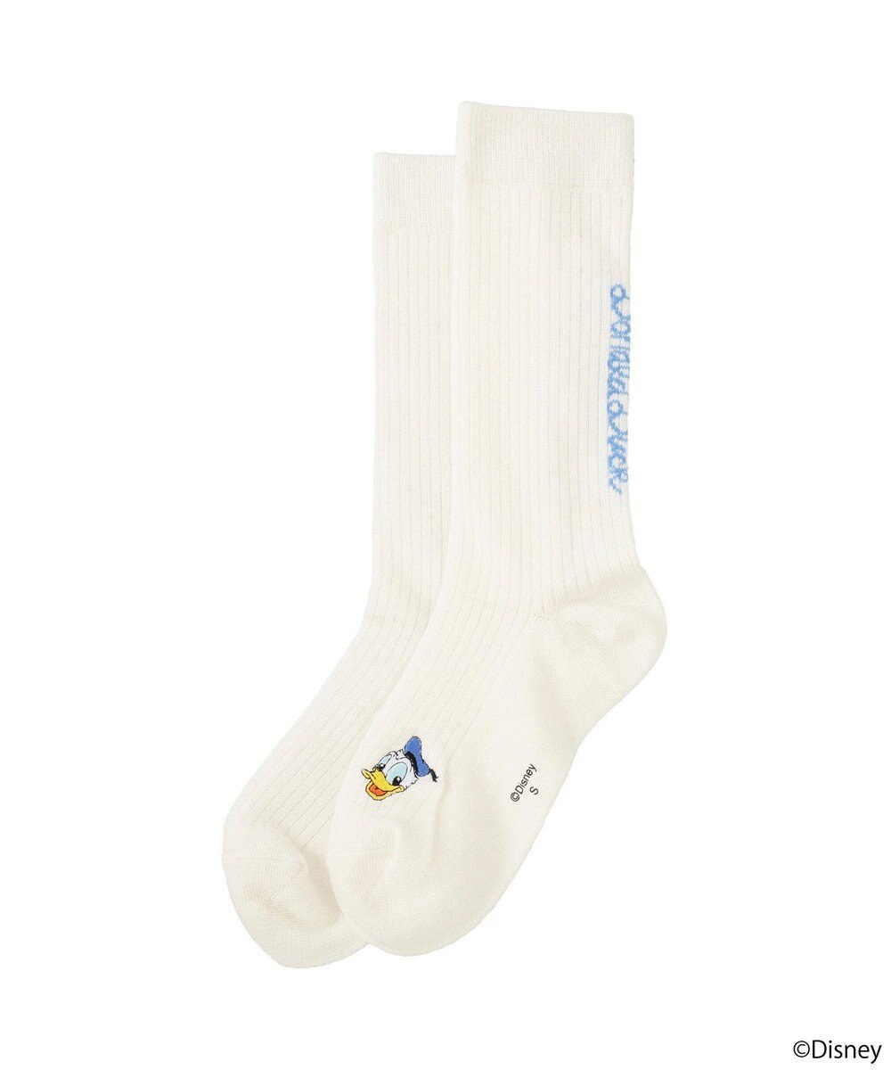 earth music&ecology 【予約】Disney/アソート刺繍入り靴下 