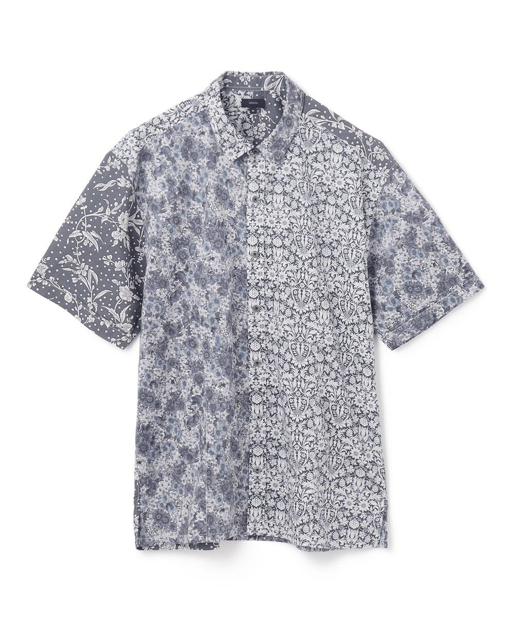 JOSEPH HOMME 【LIBERTY】クレイジーリバティ　半袖レギュラーシャツ 