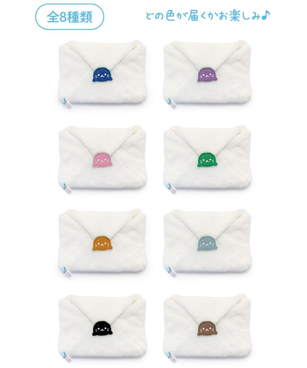 Mother garden しろたん 白いもの おてがみ《 封筒マスコット& メッセージカード》 