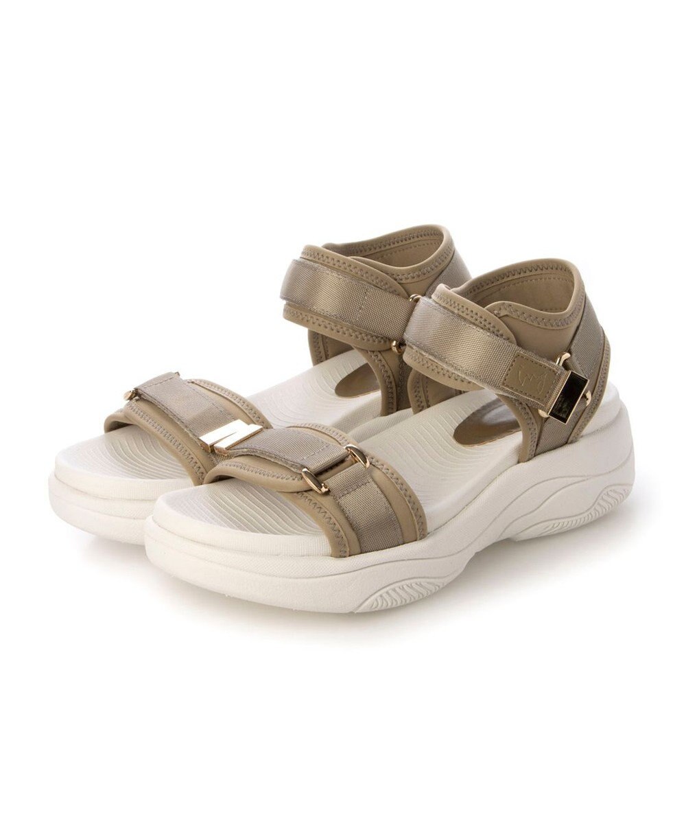 ing <ing>厚底スポーツサンダル 