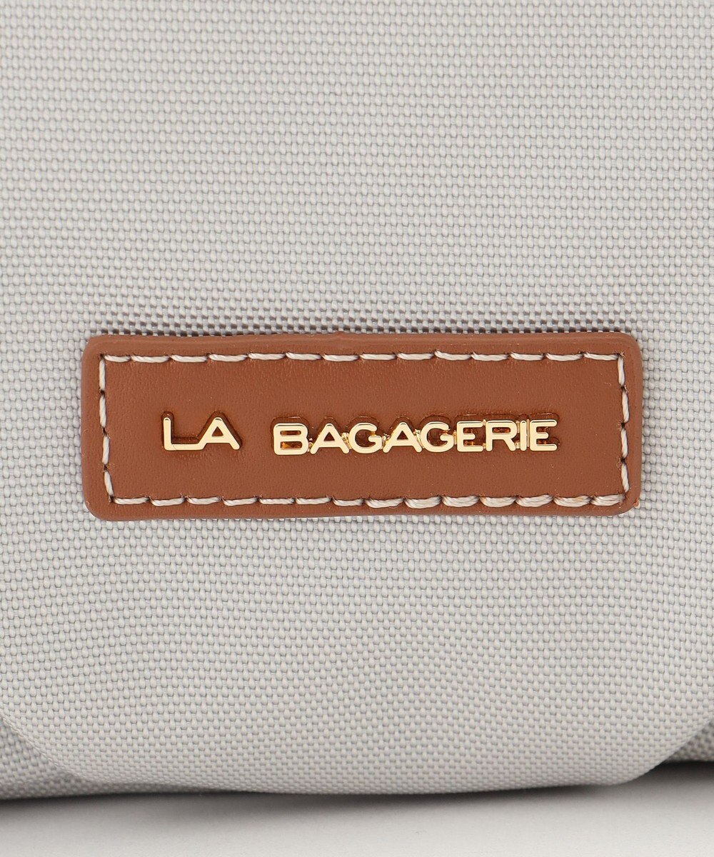 LA BAGAGERIE ポリエステルキャンバス　タックポシェット 