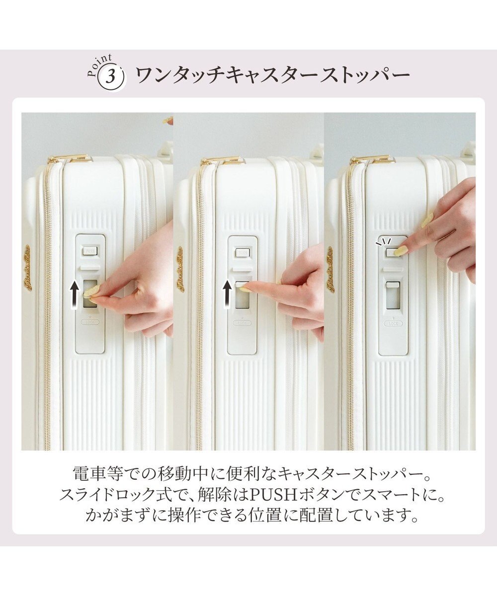 ACE BAGS & LUGGAGE Jewelna Rose エルダートローリー 機内持込 ボトルホルダー付 34~41L 05401 ジュエルナローズ 