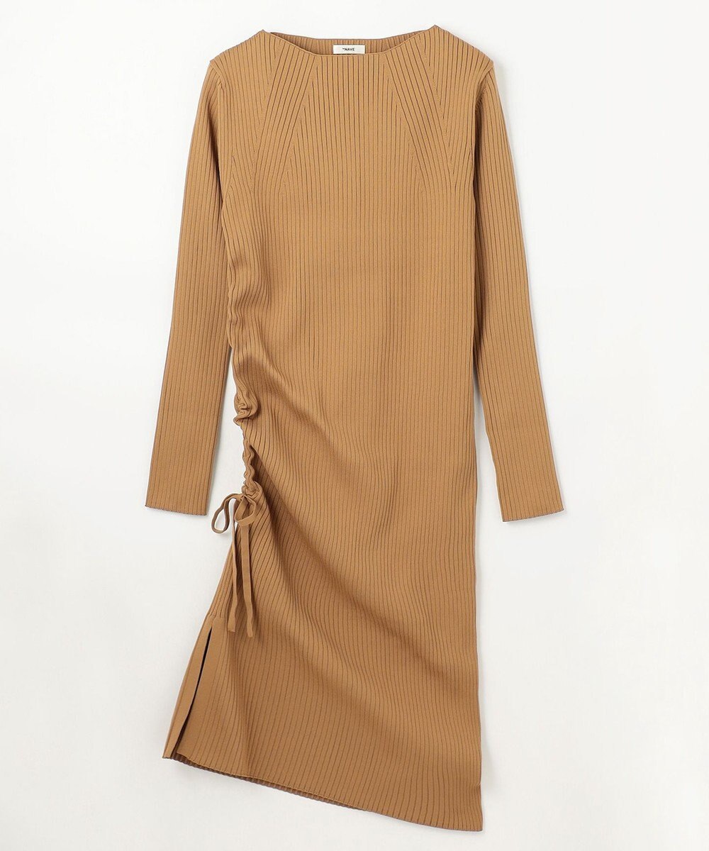 NAVE 【ReNAVE・洗える】スポンディッシュワイドリブワンピース 