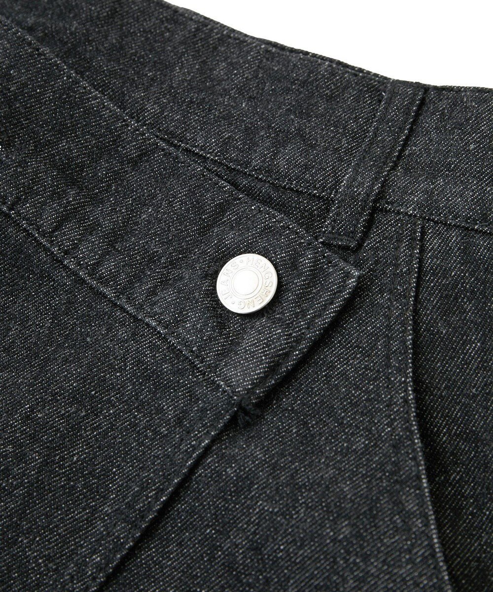 CRAFT STANDARD BOUTIQUE ラップ風デニムスカート 