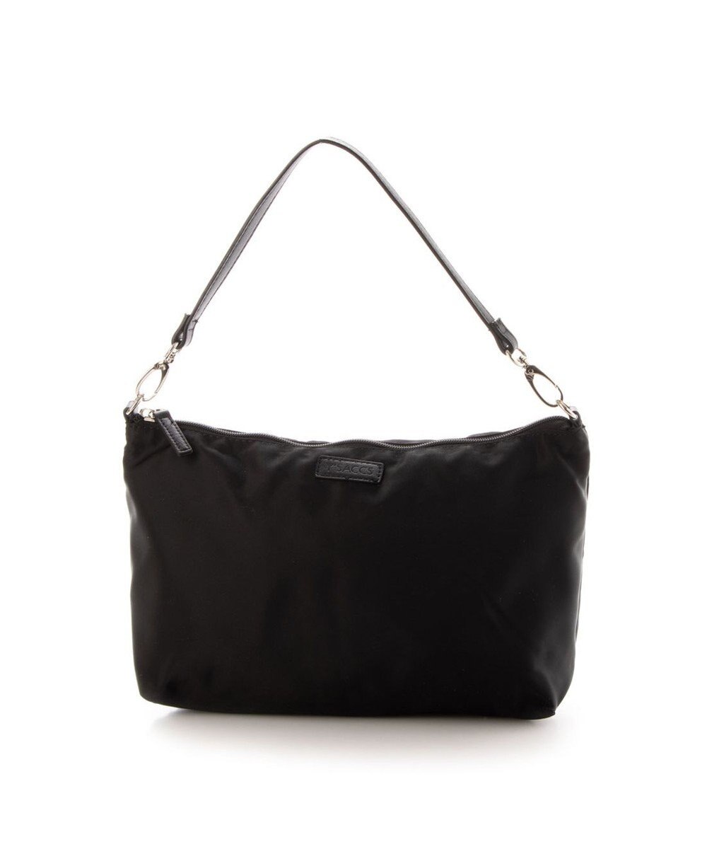 Y'SACCS ポーチ付きドットジャカードトート 