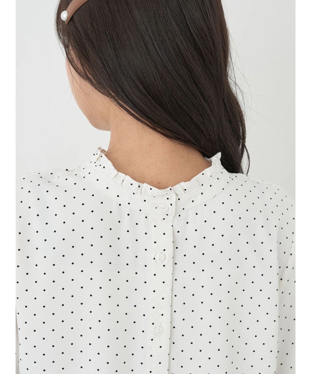 earth music&ecology ２ｗａｙフリルブラウス 