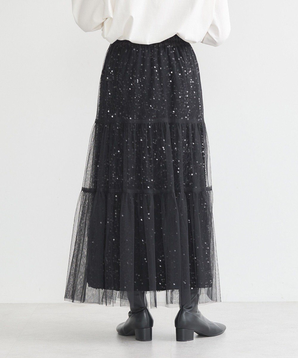 earth music&ecology マルチウェイスパンコールスカート 