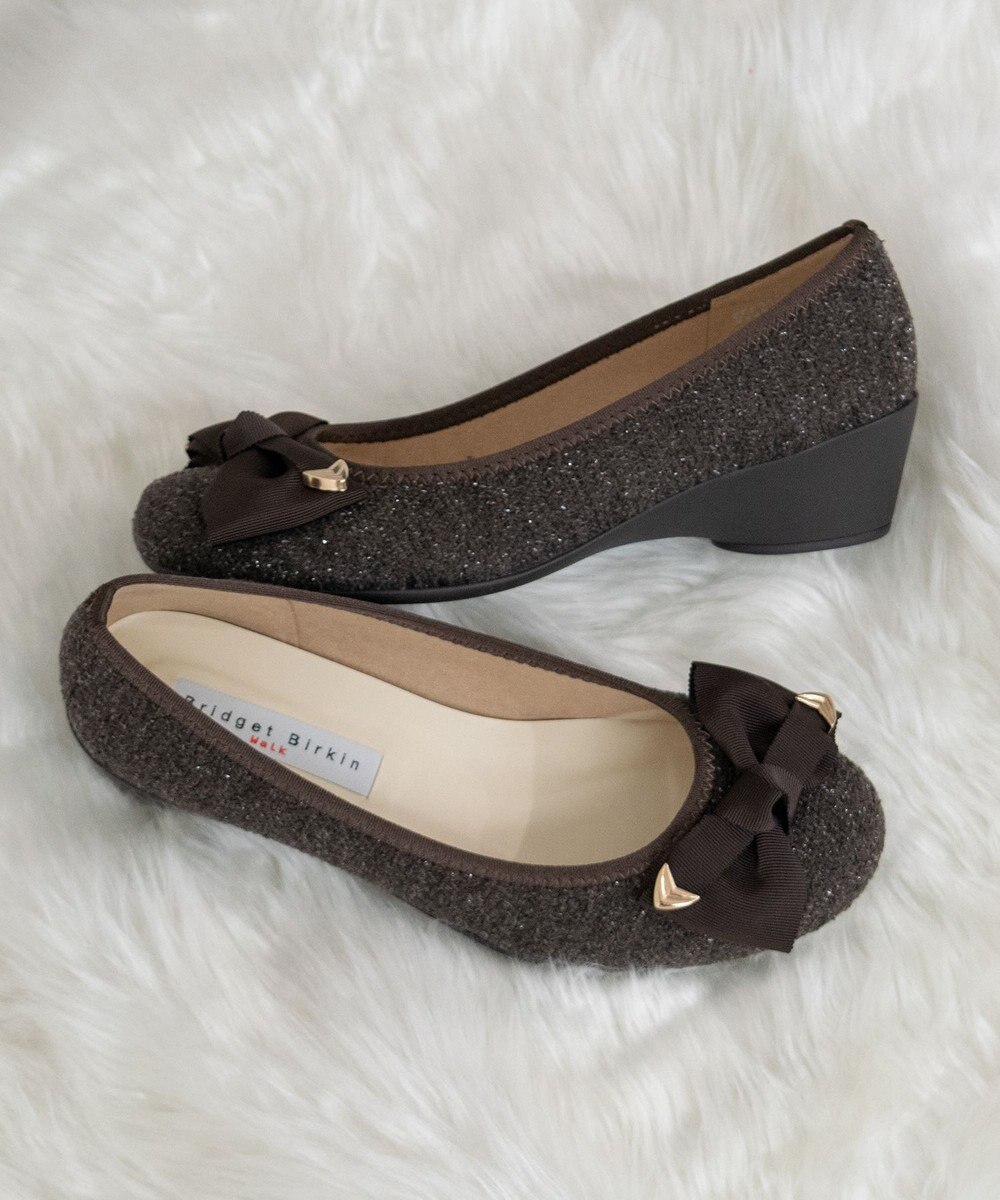 Bridget Birkin ＜3E＞【Bridget Birkin Walk】コーナーパーツリボンウォーキングパンプス 