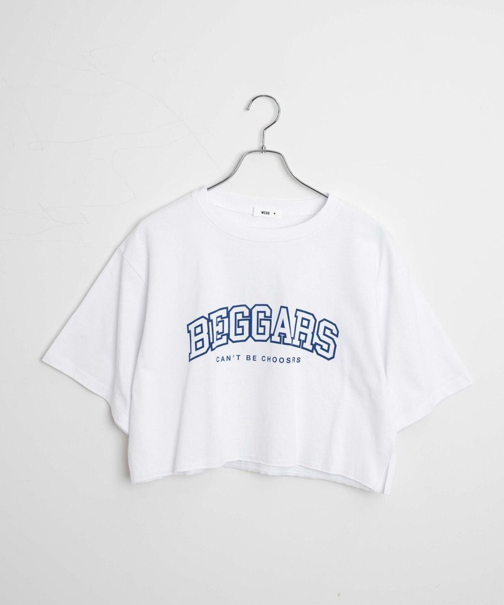 WEGO 【新色追加/手洗い可】グラフィックショートT 