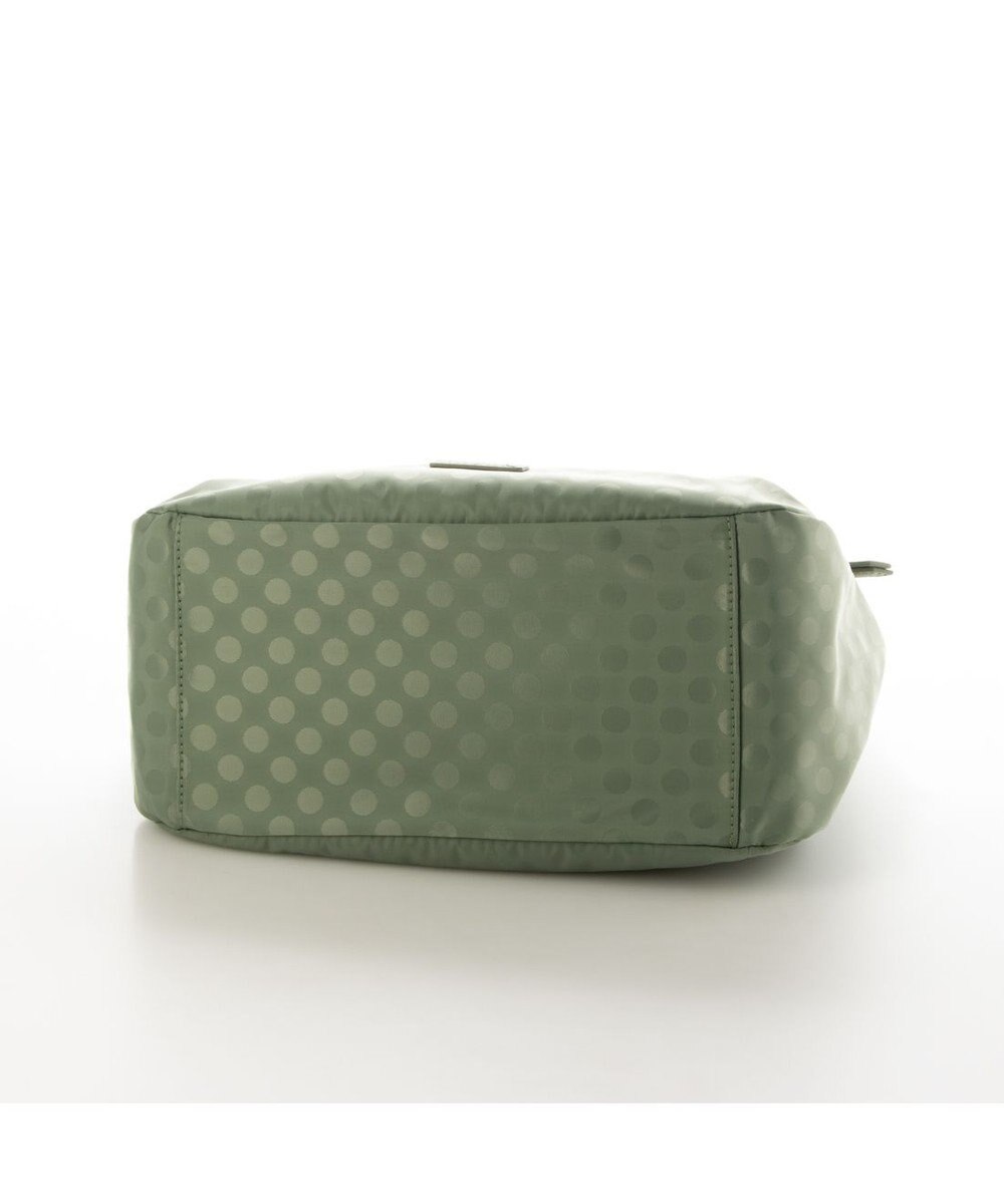 Y'SACCS ポーチ付きドットジャカードトート 