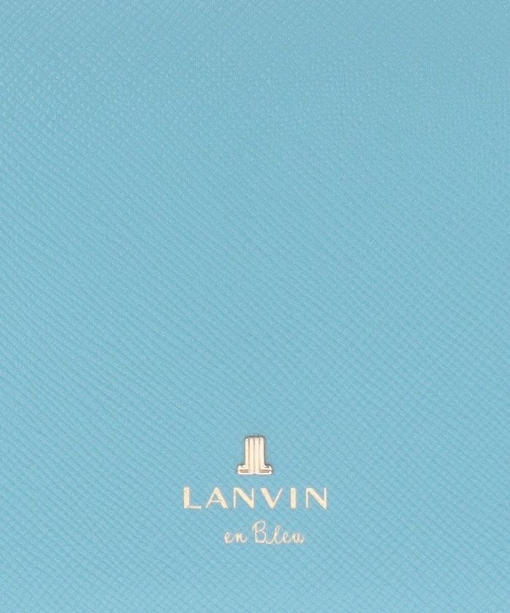 リュクサンブールカラー 二つ折り被せ財布 / LANVIN en Bleu