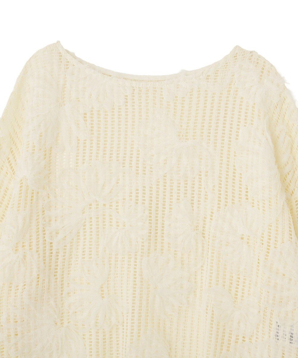 Green Parks レース刺繍プルオーバー 