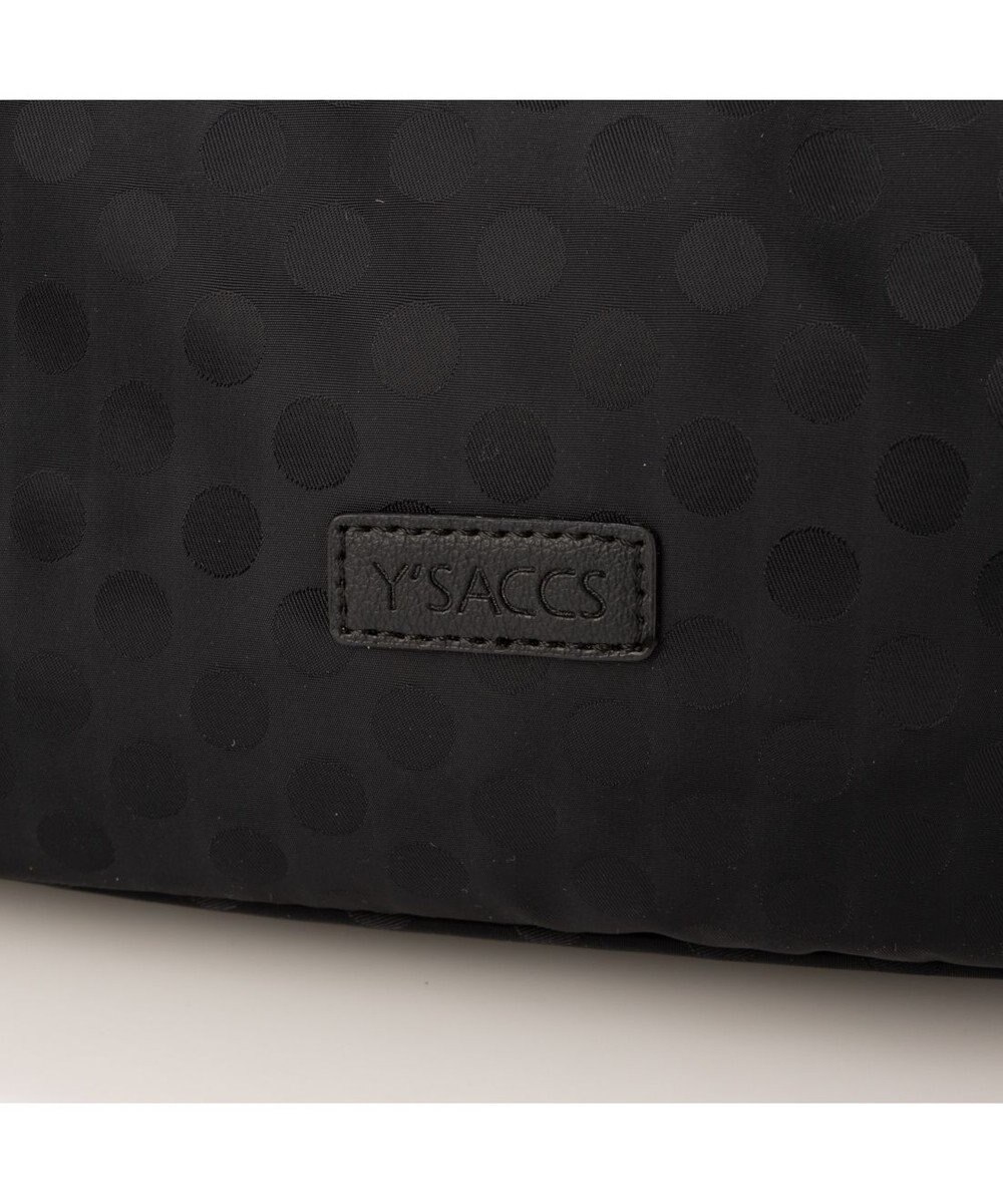 Y'SACCS ポーチ付きドットジャカードトート 