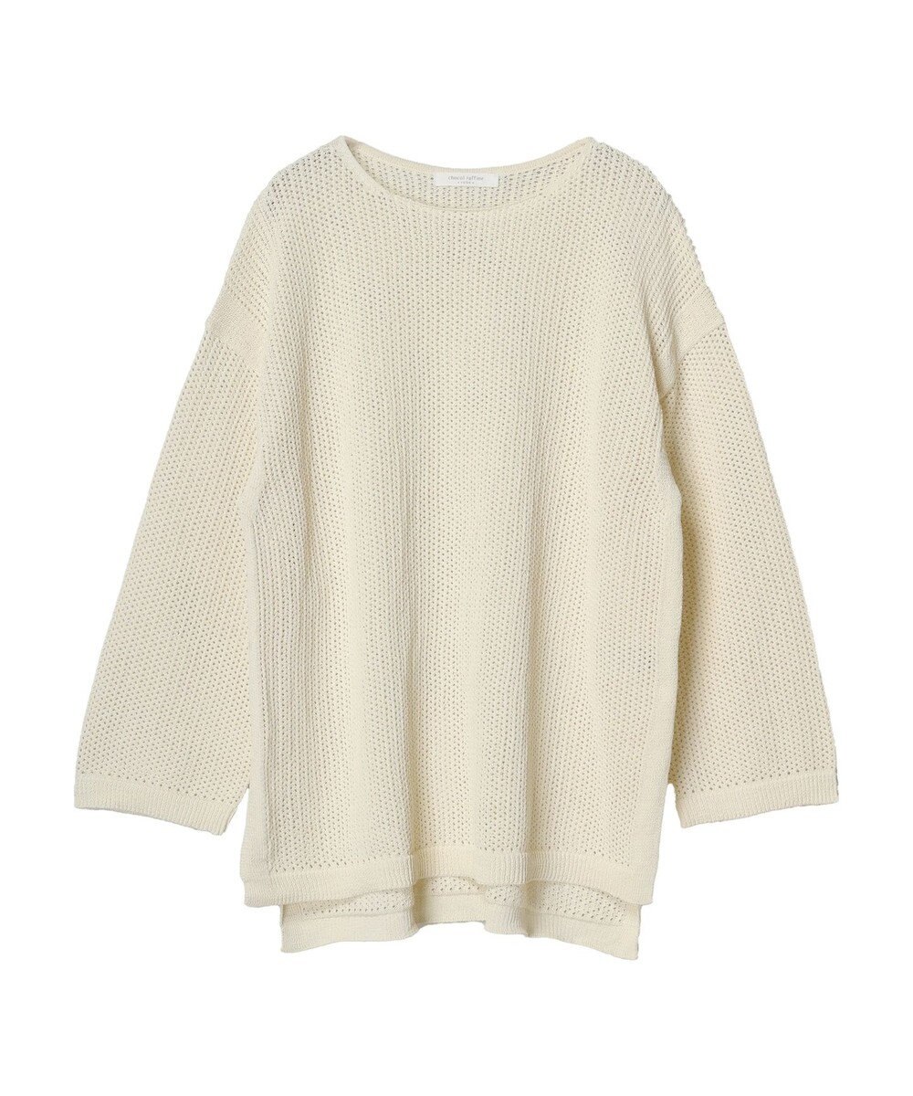 Green Parks メッシュニットプルオーバー 