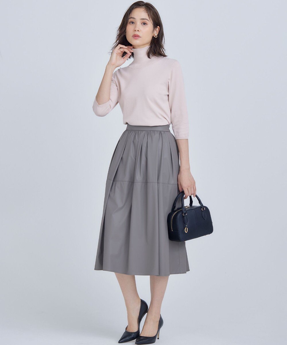 組曲 S 【6色展開・UVケア】モダンタートルニット 