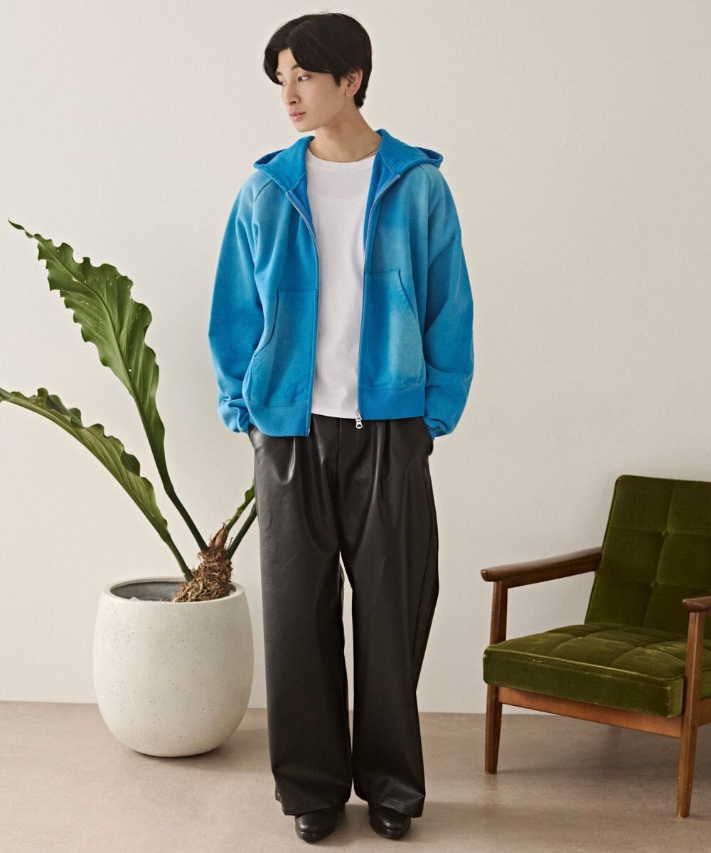 WEGO ショートZIPパーカー 