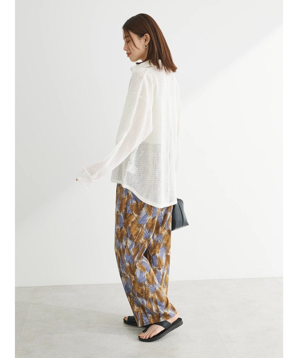 Green Parks カットレースシャツチュニック 