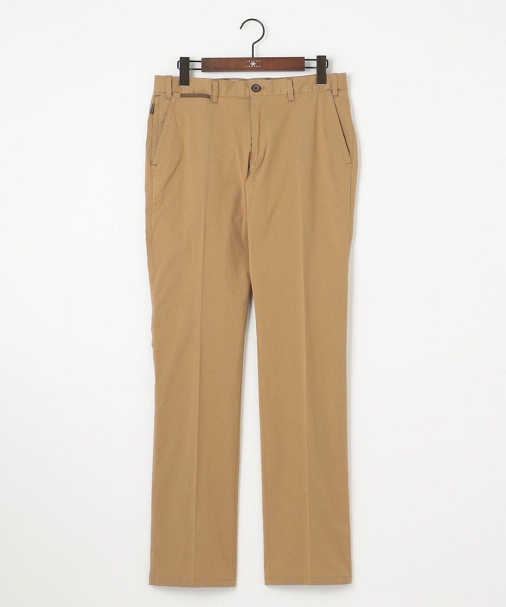 JOSEPH ABBOUD 【ウエストも伸びる/Eco撥水】オーガニックマイクロピケストレッチ パンツ 