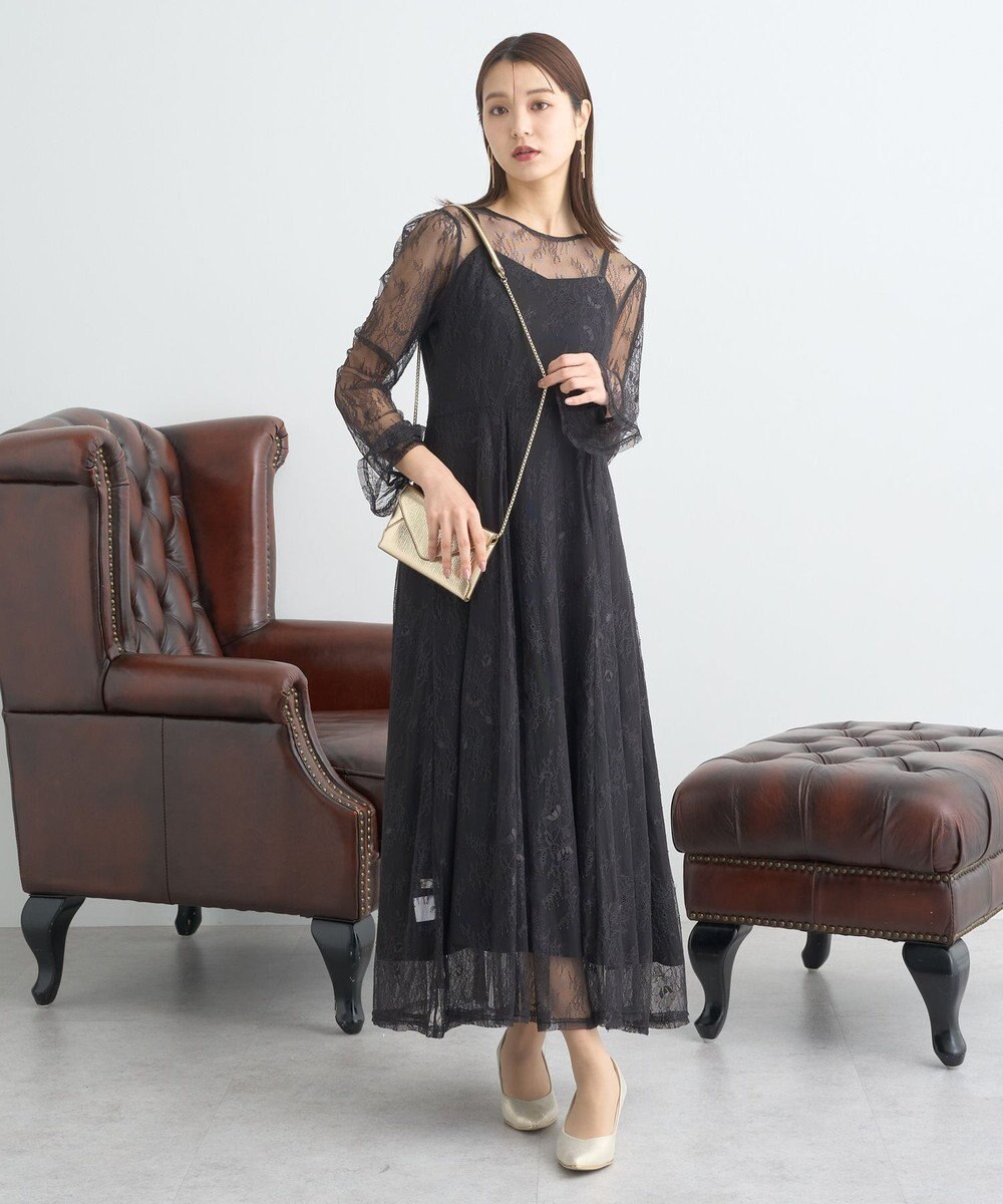 earth music&ecology SET2点レースワンピース＋キャミワンピース 