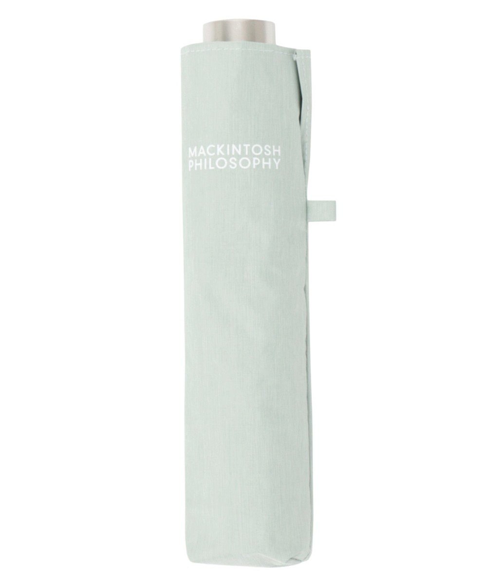 MOONBAT 【フワクール生地使用/軽量】MACKINTOSH PHILOSOPHY 遮光 晴雨兼用 折りたたみ日傘 シャンブレー 