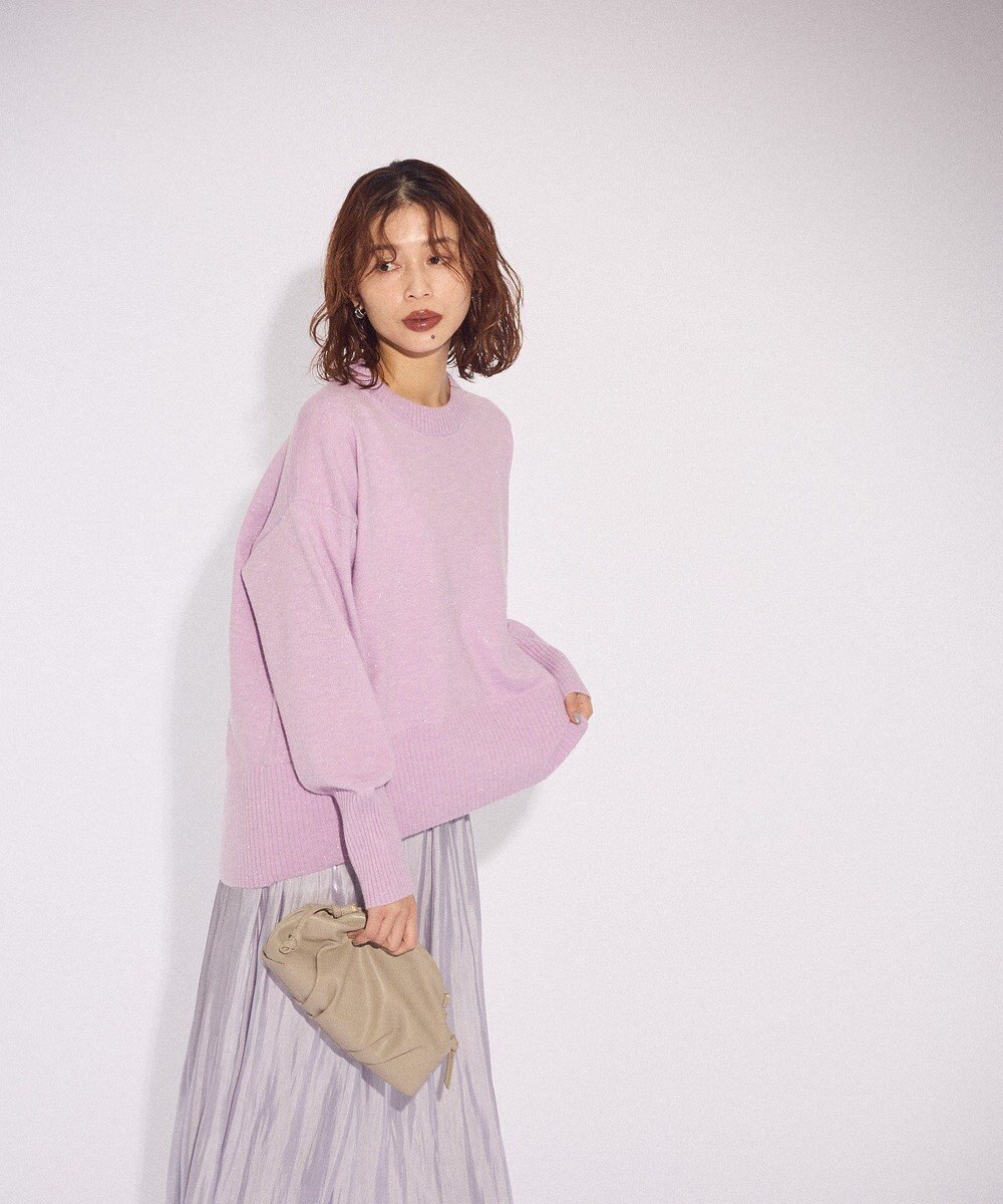 Green Parks ふわもっちニットプルオーバー 