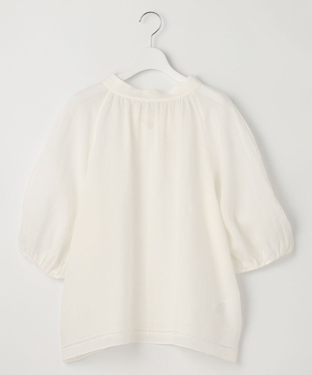 23区 【洗える】ブロドリー ダンデル 2WAY ブラウス 