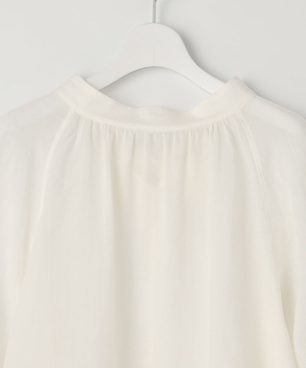 23区 【洗える】ブロドリー ダンデル 2WAY ブラウス 