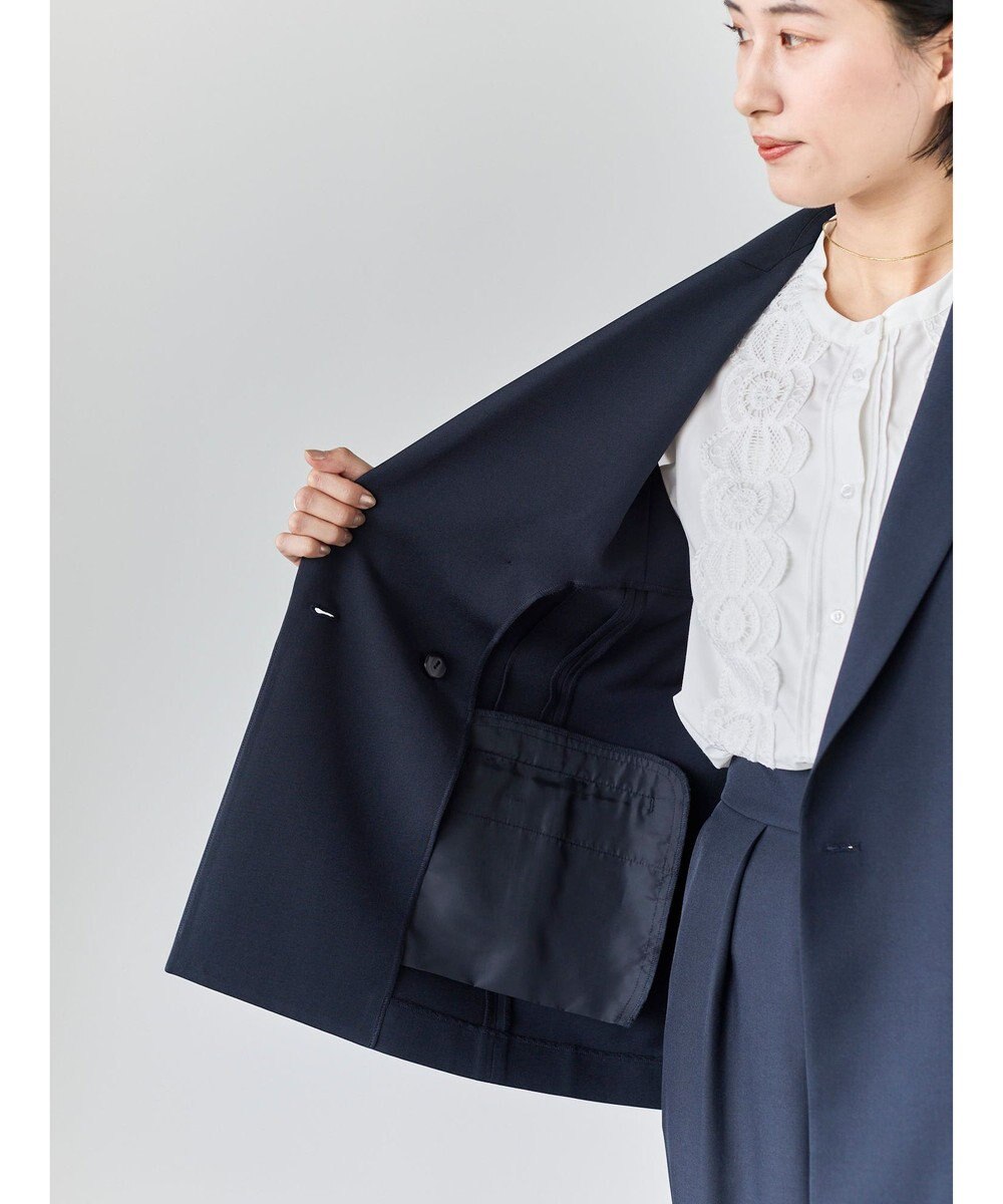 Te chichi リネンライクダブルブレストジレ(セットアップ可) 