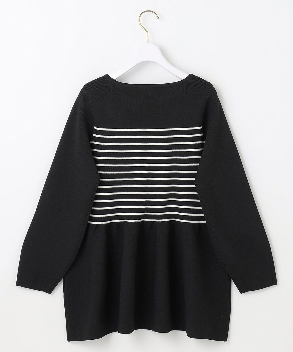 ANY SIS 【洗える】スポンディッシュペプラム ニット 