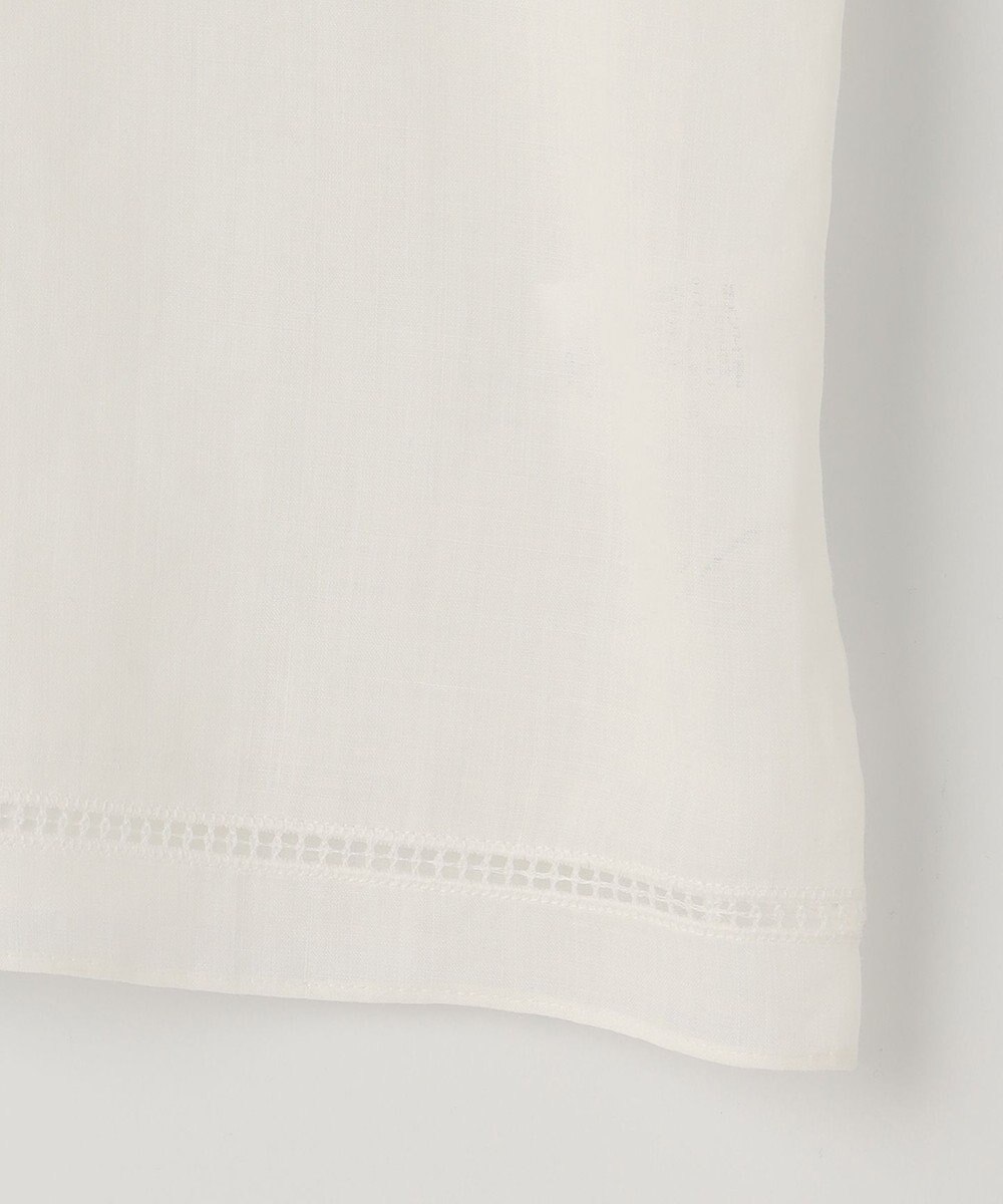 23区 【洗える】ブロドリー ダンデル 2WAY ブラウス 