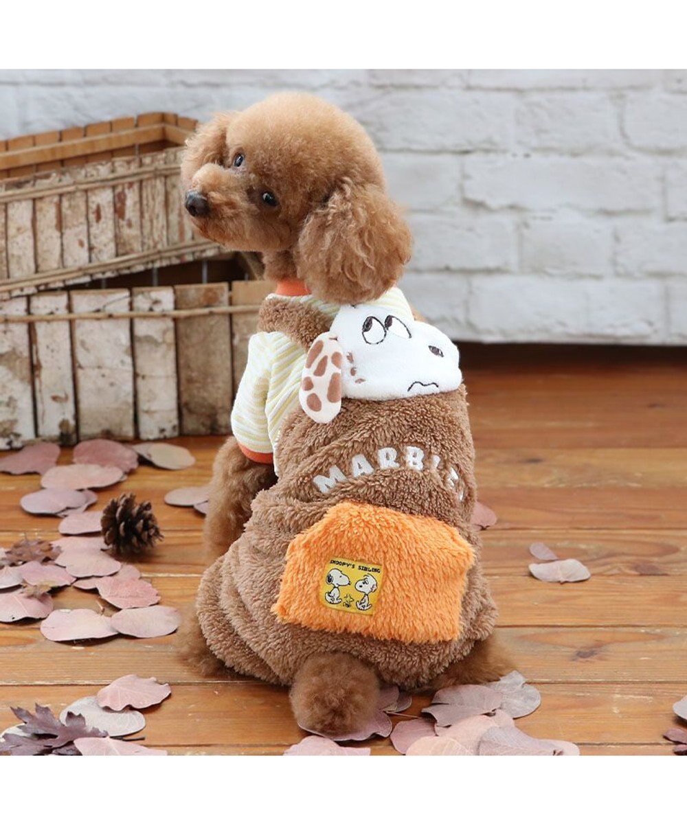 PET PARADISE スヌーピー ボアつなぎパンツ 《マーブルス》 小型犬 