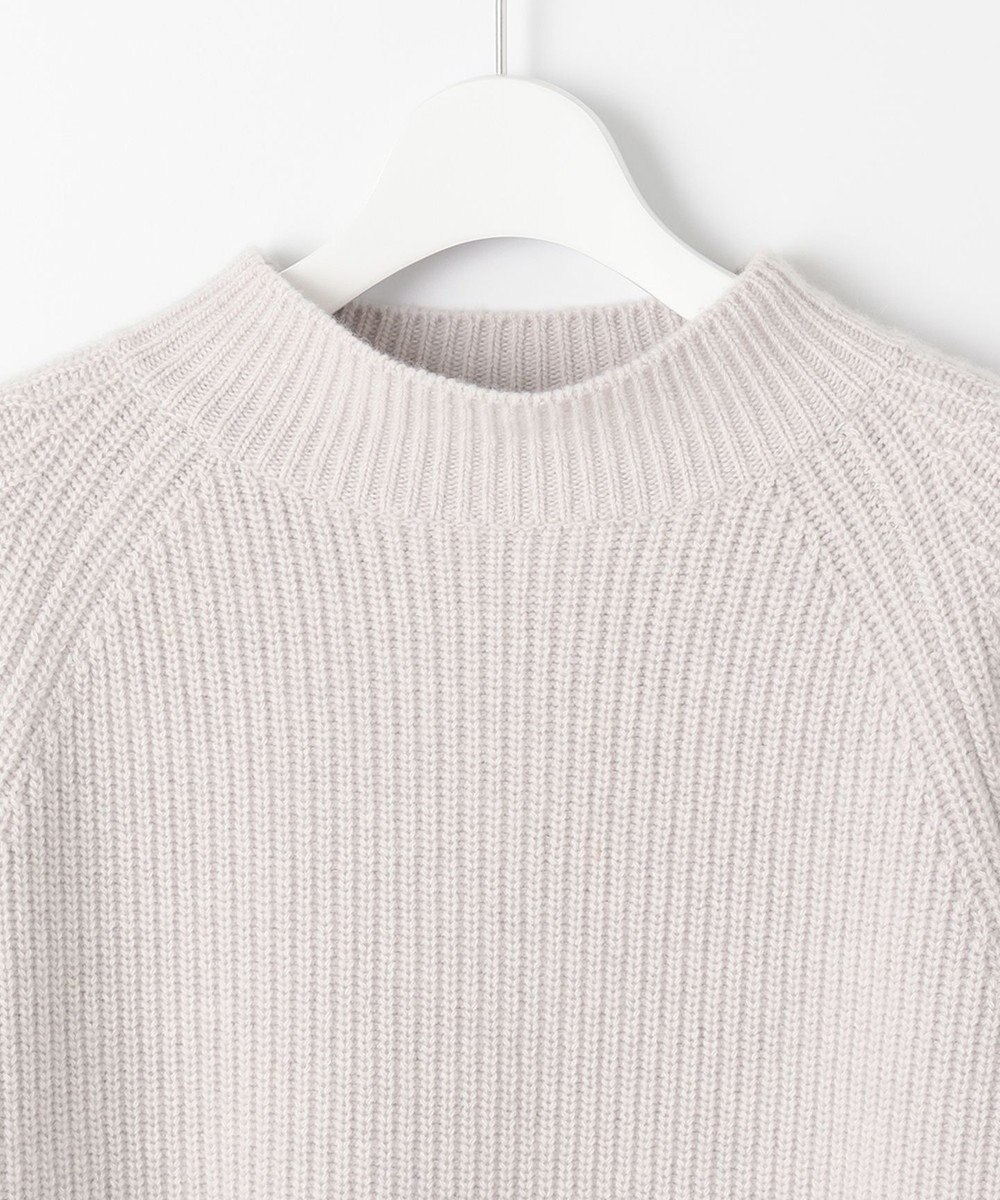 自由区 L 【洗える】ウールカシミヤ ハイネックニット (検索番号:JL27) 