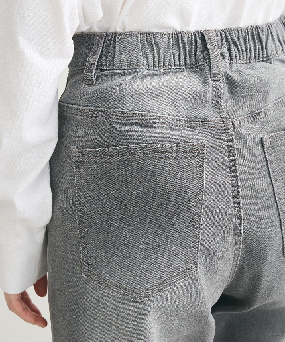 Green Parks ＧＵＭストレッチデニムセンター切替ストレートフレアパ 