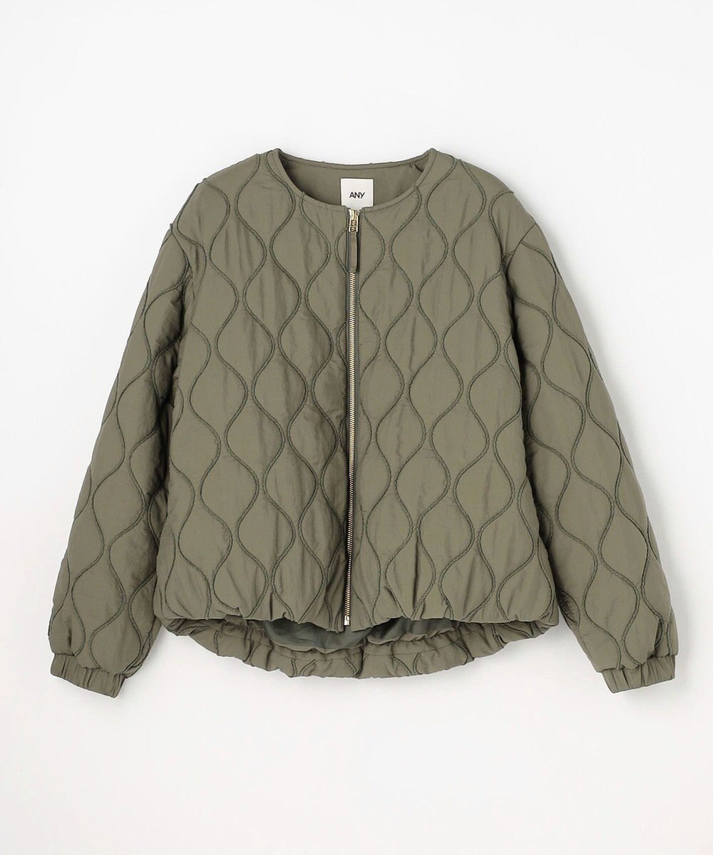 ANY L モールキルトブルゾン 