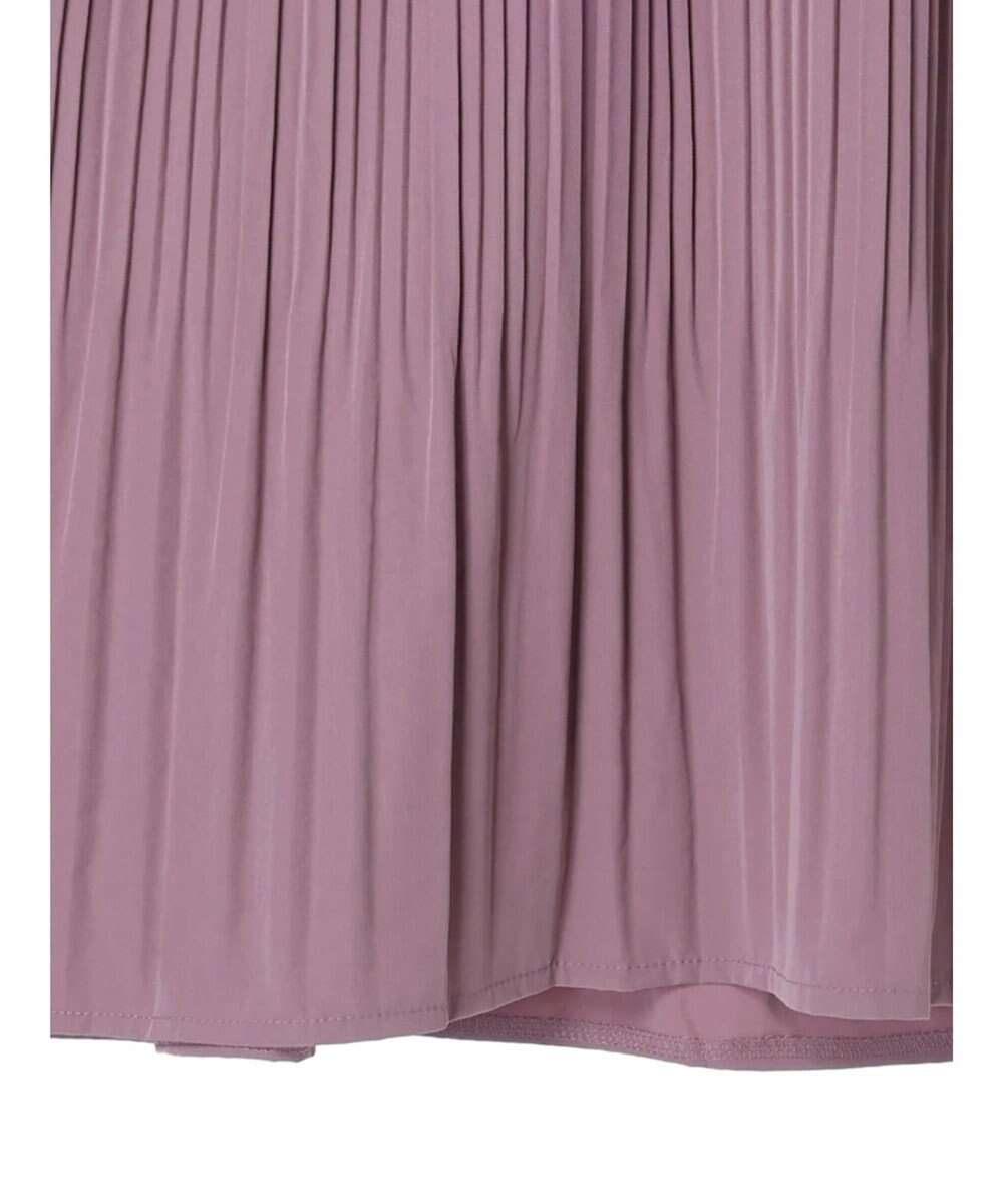 earth music&ecology プリーツフレアニットチュニック 