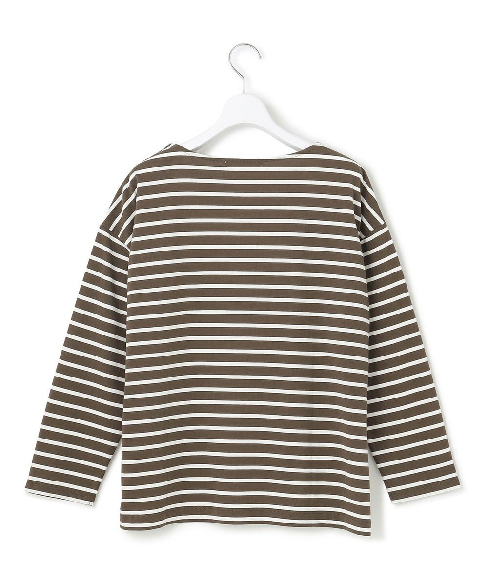 23区 S 【SLOW/一部店舗限定】ギザコットンボーダー ラウンドネックカットソー 