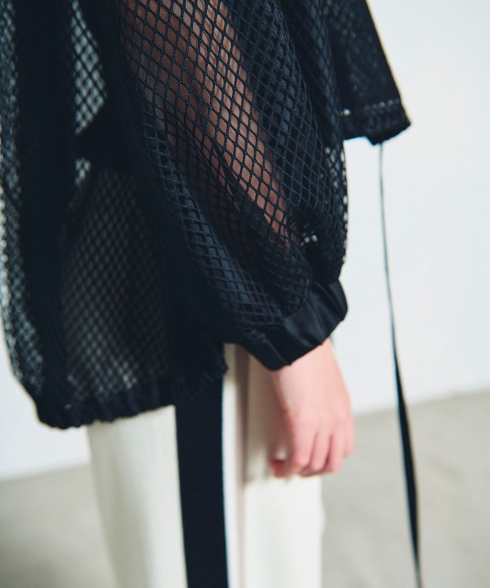 GRACE CONTINENTAL メッシュコンビフーディー 