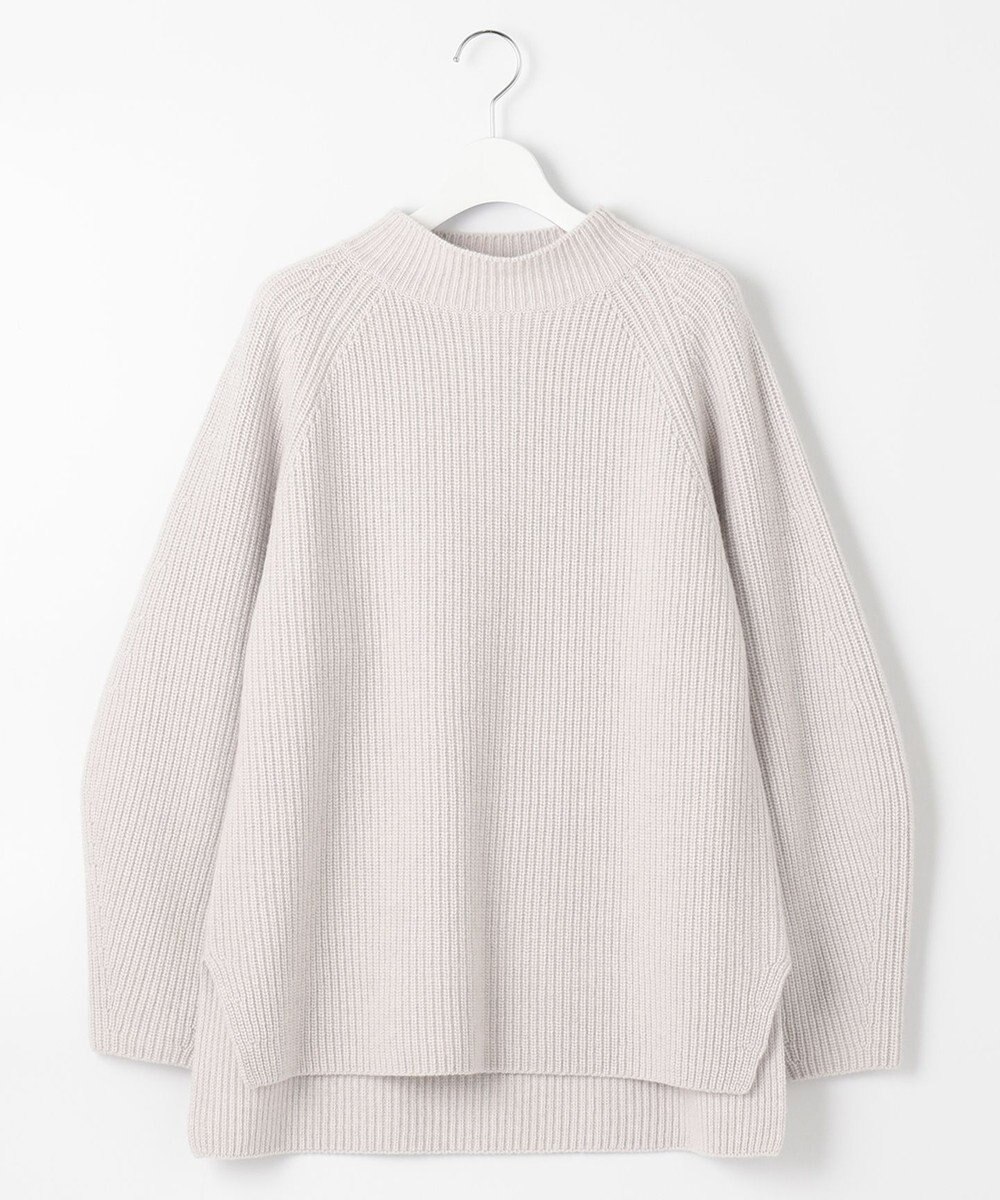 自由区 L 【洗える】ウールカシミヤ ハイネックニット (検索番号:JL27) 